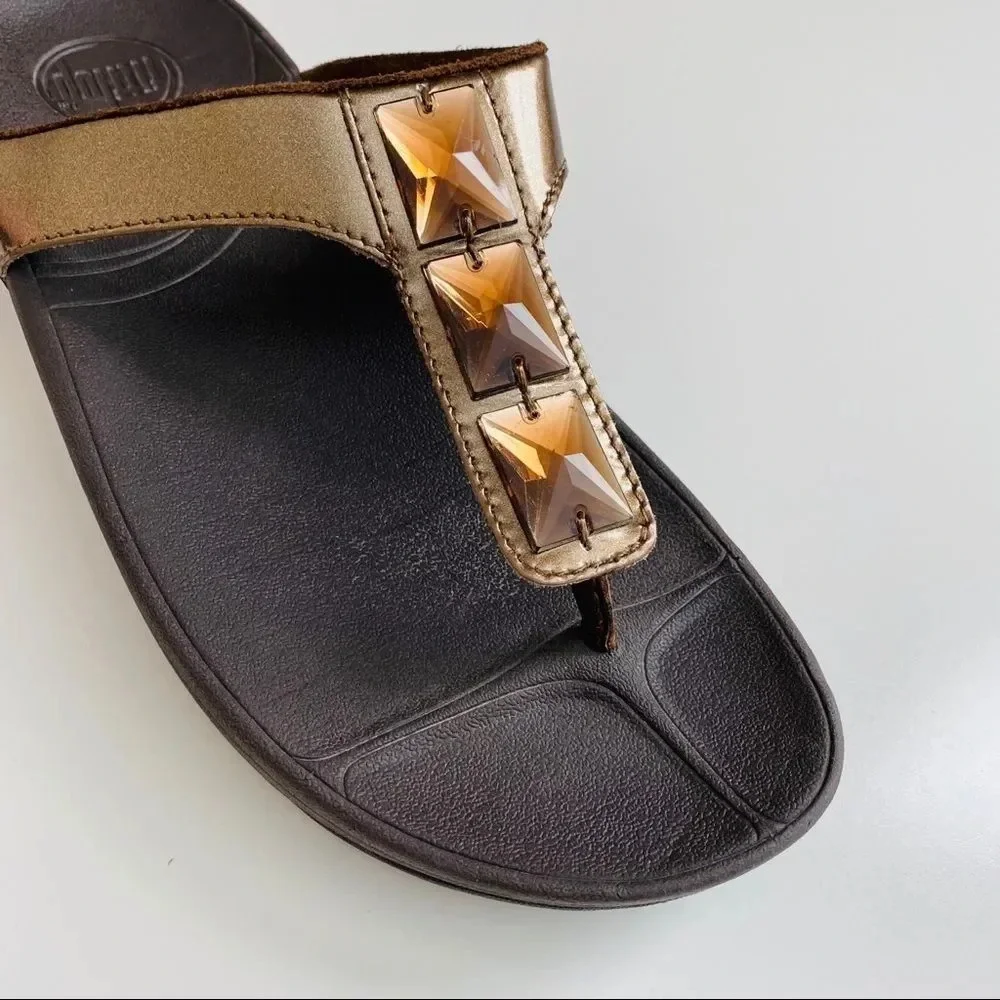 Fitflop Pietra Bronze Sandals
